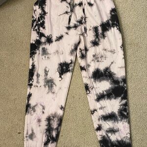 XS | Black and white Sweatpants | Unisex | Used